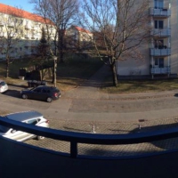 Ausblick vom Balkon
