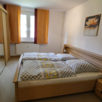 Bild Schlafzimmer Gästewohnung Becher-Straße