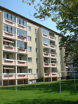 Wäscheplatz im Grünen